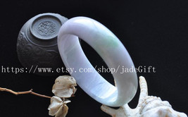 FREE SHIPPING - jade gift A Grade Top quality real   lavender with light green j - £1,801.21 GBP