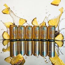 Sanko Pineapple Cider 11.6 Fl oz, Japanese Carbonated Soft Drink - Six (... - $29.65