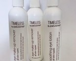 Timeless By Pevonia lot Eye make-up Remover and lotion All Skin Types - $54.44