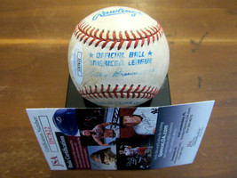 Mel Allen Ny Yankees Announcer Hof Signed Auto Vintage Oal Gu&#39;ed Baseball Jsa - £195.73 GBP