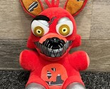 FNAF Five Nights At Freddys 8” Nightmare Foxy Red Funko Plush 2016 - £10.64 GBP