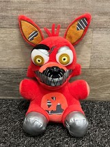 FNAF Five Nights At Freddys 8” Nightmare Foxy Red Funko Plush 2016 - £10.62 GBP