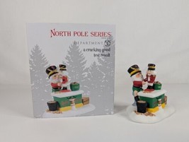 Dept 56 North Pole A Cracking Good Test Result 6007619 Village Christmas - $35.99