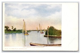 The Narrows Lake Minnetonka Minnesota MN UNP Detroit Publishing UDB Post... - $5.89