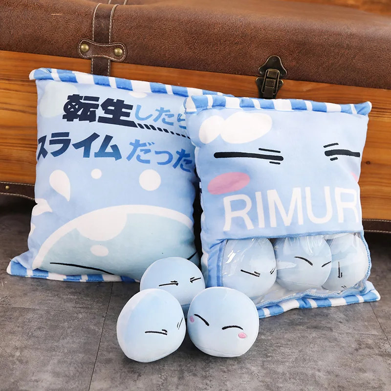 Two-dimensional Q Version Pillow Anime That Time I Got Reincarnated As A Slime - £16.10 GBP