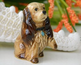 Vintage Hagen Renaker Miniature Mama Cocker Spaniel Dog Figurine  - $19.95