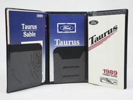 ORIGINAL Vintage 1989 Ford Taurus Sable Owner&#39;s Guide Book - $19.79