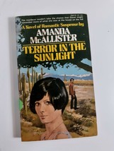 terror in the sunlight amanda mcallister 1977 paperback fiction novel - £3.95 GBP