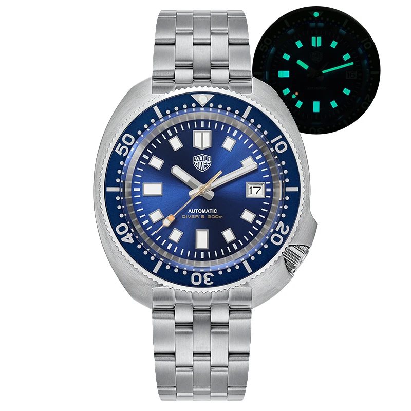 Diver Watch NH35 Movement Aluminum Bezel Captain Willard Watches Sapphi... - £246.22 GBP
