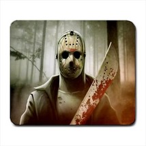 Jason Voorhes Friday the 13th Halloween Large Rectangular Mousepad - £3.16 GBP