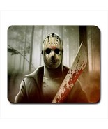 Jason Voorhes Friday the 13th Halloween Large Rectangular Mousepad - £3.18 GBP