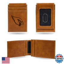 Rico Industries NFL Arizona Cardinals Laser Engraved Front Pocket Wallet - $43.04