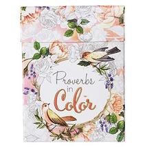 Proverbs in Color: Cards to Color and Share [Hardcover] Christian Art Gifts - £7.82 GBP