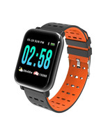 Color: ORANGE - SmartFit Upbeat Live HR And BP Monitor Smart Watch - $82.79