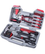 CARTMAN 39piece Tool Set General Household Kit with Plastic Toolbox Stor... - €33,44 EUR