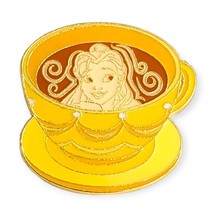Beauty and the Beast Disney Loungefly Pin: Belle Princess Art Teacup  - £19.46 GBP