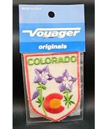 Vintage Voyager COLORADO Embroidered Sew On Patch Originals Series USA - $297.80 MXN