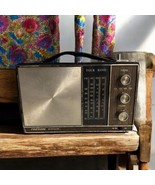 REALTONE Model 2424 AM/FM/MB/SW 4 Band Transistor Radio, JAPAN FOR PARTS - $282.54 MXN