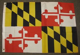 Maryland State Flag 2x3 Feet Shield Coat Of Arms Calvert Family 2&#39;X3&#39; F735 - £3.46 GBP