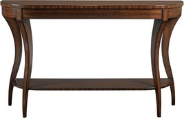 Console Table Woodbridge Gramercy Mahogany Hidden Drawer Transitional - £1,972.72 GBP