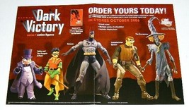17x11 DC Direct Batman Dark Victory action figure POSTER:Penguin,Robin,Scarecrow - £15.73 GBP