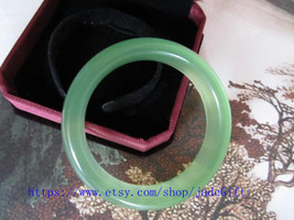 FREE SHIPPING - jade gift The charm of natural green bangle - Customize ... - £31.05 GBP