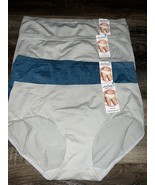 Jockey ~ 4-Pair Womens Hipster Underwear Panties Nylon Blend Smooth Shin... - $34.64