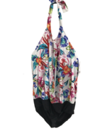 Athena Hi Neck RSC Maillot Blue Floral Print Swimsuit, Size 22W, NWT - €14,73 EUR