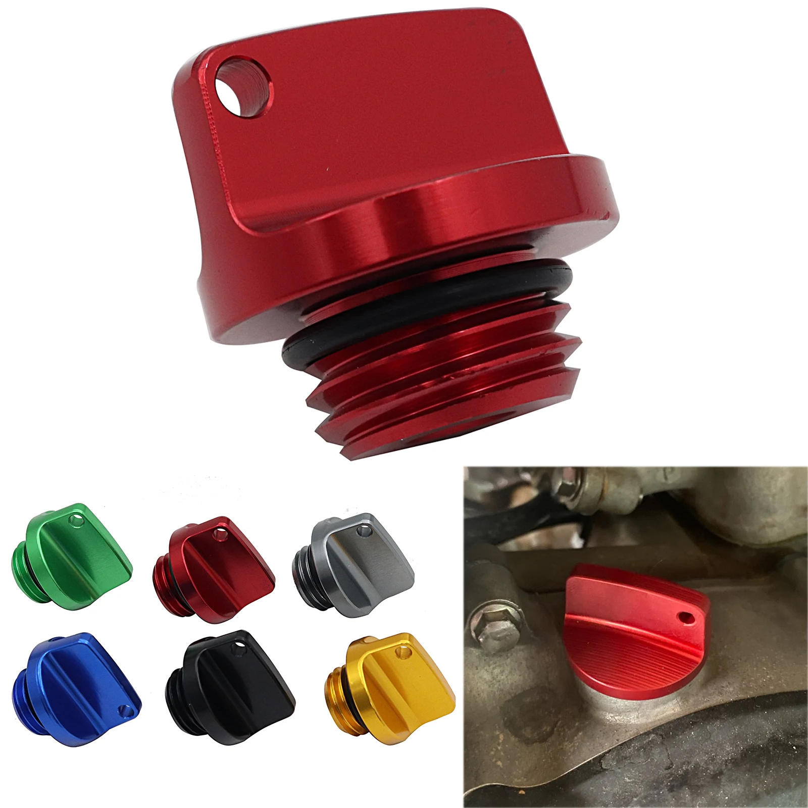 M20*2.5 Oil Filler Cap Plug For Honda Cbr 250RR 600RR 1000RR CR125R Crf 150R - £9.46 GBP+