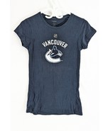 Vancouver Canucks Ladies T-Shirt Daniel Sedin #22 Size Small Cotton Blue... - £15.12 GBP