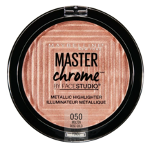 Maybelline Master Chrome Metallic Highlighter #050 Molten Rose Gold (Uns... - $9.44