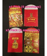 2 PACKS LUNAR NEW YEAR HORSE HEALTHY WISHES BLESSING MONEY RED ENVELOPE ... - £6.20 GBP