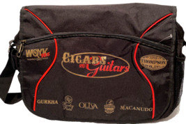 Thompson Cigars &amp; Guitars Shoulder Bag Laptop Messenger Briefcase Tampa ... - $23.99