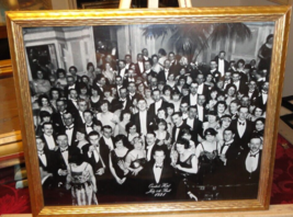 The Shining Overlook Ballroom Scene Brown Wood Frame July 4, 1921, 18.5X15.5 - £35.55 GBP