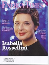 Isabella Rossellini @ Energy Times Mag Mar 2012 - £2.30 GBP