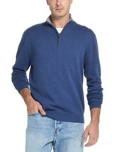 MSRP $70 Weatherproof Vintage Men&#39;s Quarter-Zip Pullover Sweater Navy Size Small - £8.85 GBP