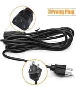 10Ft AC Power Cord 3 Prong 10A 250V 18AWG Replacement Cable NEMA 5 15P t... - $23.51