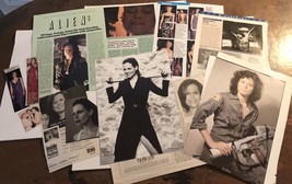 Sigourney Weaver Magazine Clippings Various Celebrity Film Alien 3 - £25.72 GBP