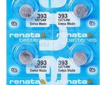 Renata 393 SR754W Batteries - 1.55V Silver Oxide 393 Watch Battery (10 C... - $17.37