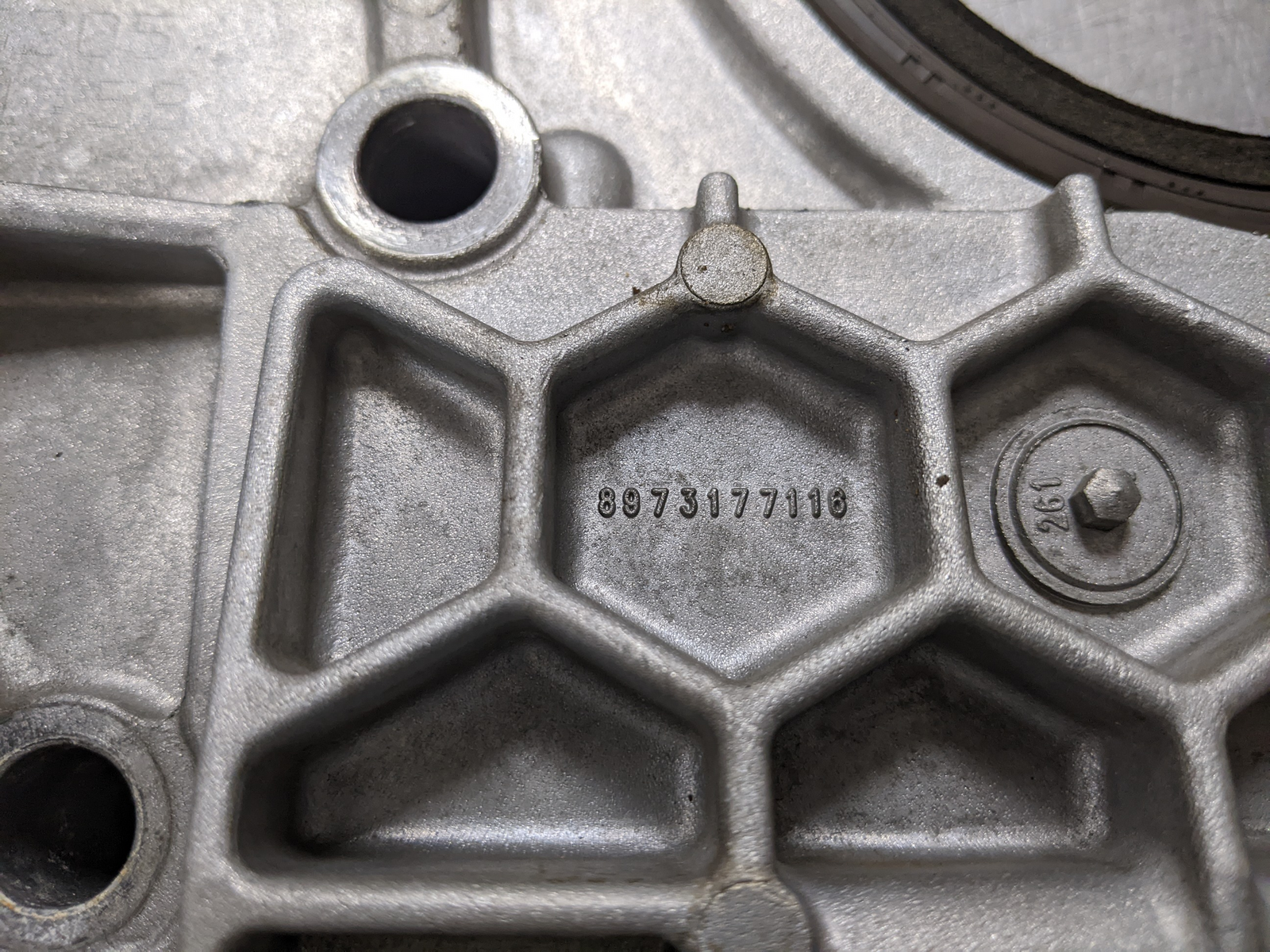 Rear Oil Seal Housing For 06-07 Chevrolet Silverado 2500 HD  6.6  Diesel - $197.95