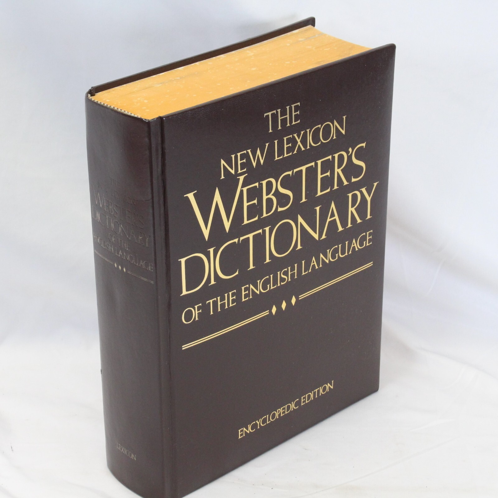 New Lexicon Webster’s Dictionary Of The English Language Encyclopedia Ed... - $18.61