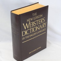 New Lexicon Webster’s Dictionary Of The English Language Encyclopedia Ed... - $18.61