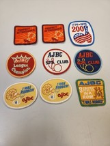 Lot Of 9 Vintage American Junior Bowling Congress AJBC Patches #6 - £10.87 GBP