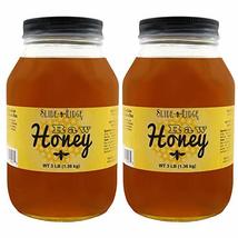 Slide Ridge Raw Honey 3 lbs Squeeze Bottle, All Natural &amp; Unfiltered 2 Pack - $51.99