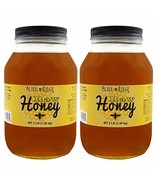 Slide Ridge Raw Honey 3 lbs Squeeze Bottle, All Natural &amp; Unfiltered 2 Pack - $51.99