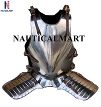 Larp Armour Medieval Knight Body Armor Breastplate Cuirass Armour - £239.00 GBP