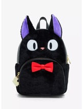 Studio Ghibli Kiki&#39;s Delivery Service Jiji Fuzzy Mini Backpack - £43.49 GBP