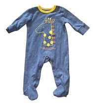 Sterling Baby Newborn Sleepers Lot 2 NB One Piece Pajamas Soft Footed image 2