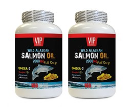 naturally lower cholesterol - ALASKAN SALMON OIL 2000 - brain boosting 2... - £37.48 GBP