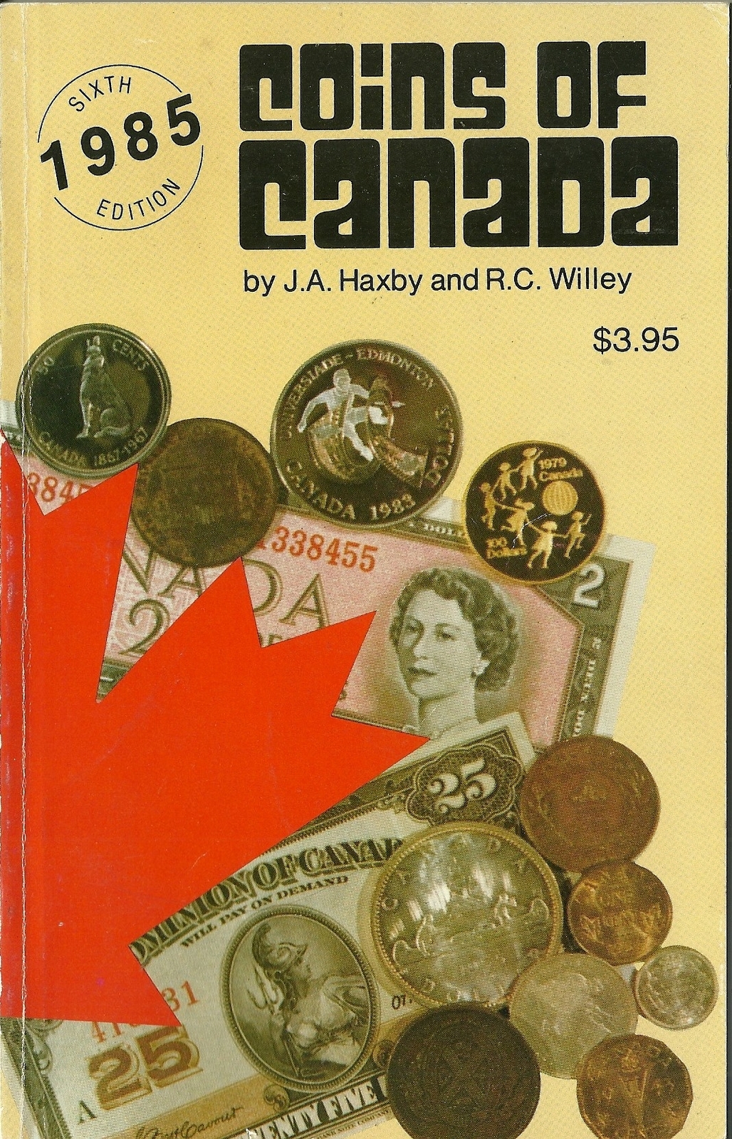 Primary image for Coins of Canada by J.A. Haxby and R.C. Willey Softcover Book 1985
